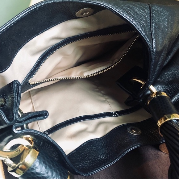 Michael Kors Hobo Bag Python Trim - Picture 7 of 8